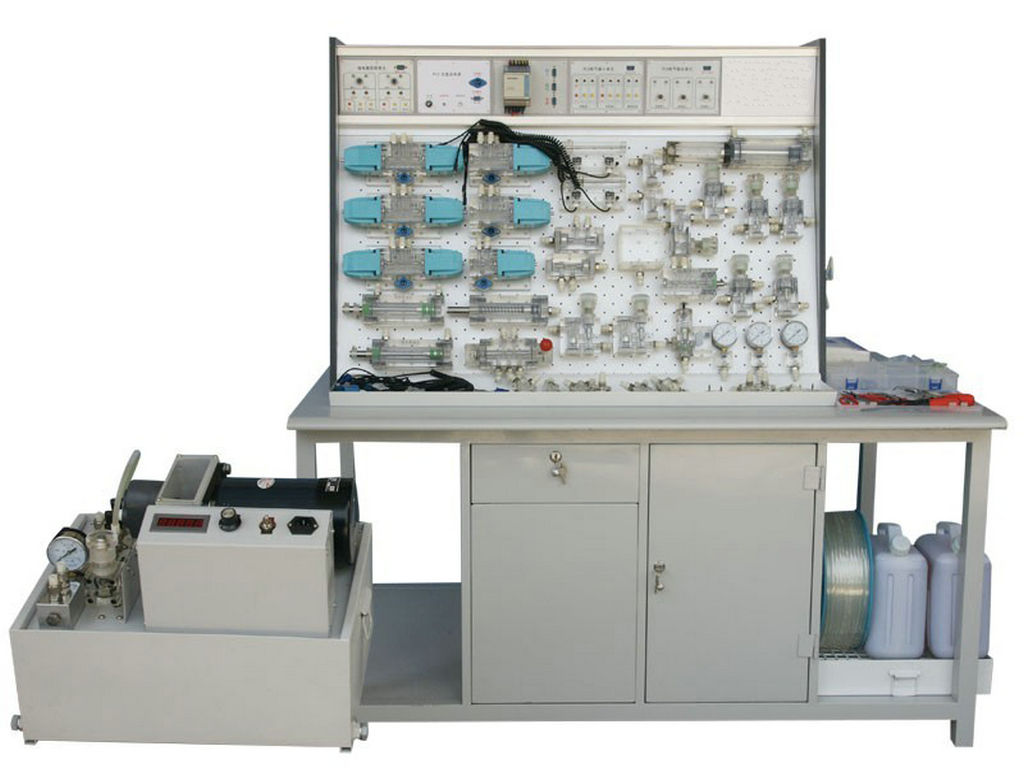 铁桌液压PLC控制实验台