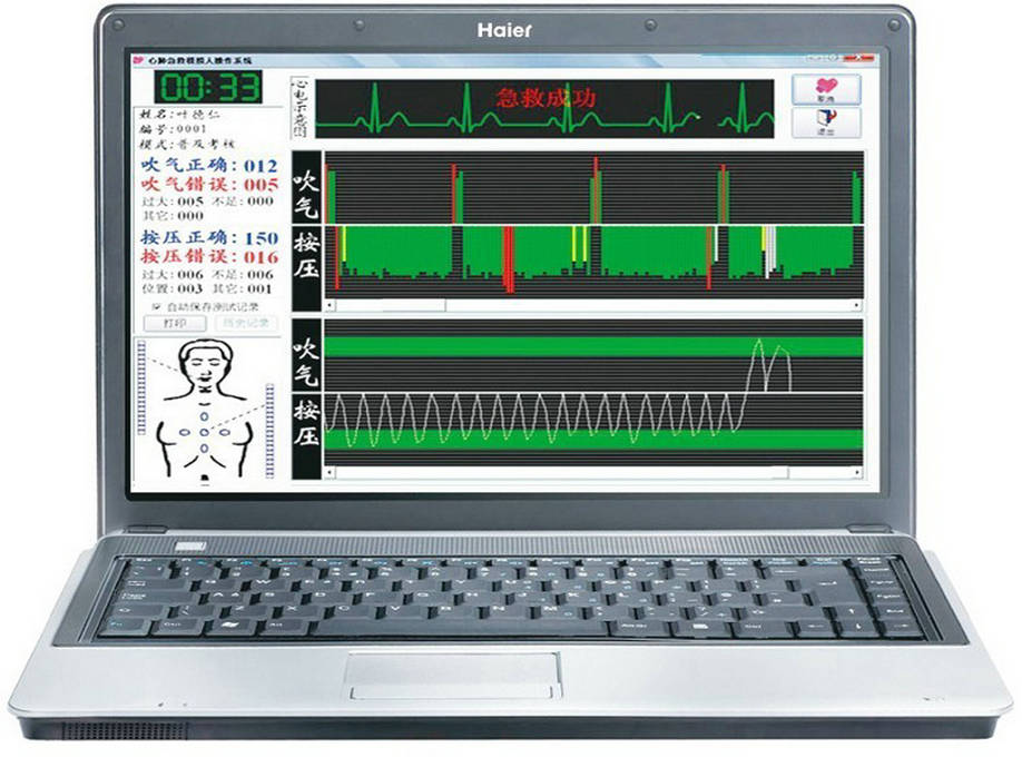 心肺复苏模拟人,安监培训模拟人,电力急救训练模拟人(图2)