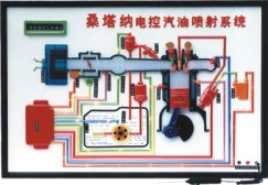 捷达轿车电控示教板,捷达示教板,捷达电教板