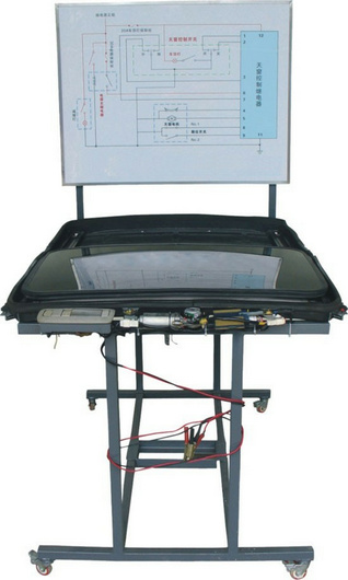 电动天窗系统示教板