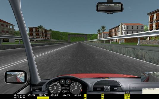 驾校模拟训练机,驾校模拟机,汽车驾驶模拟机(图19)