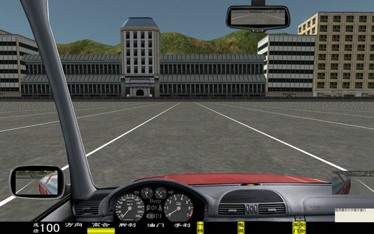 驾校模拟训练机,驾校模拟机,汽车驾驶模拟机(图6)