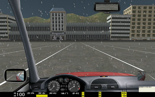 驾校模拟训练机,驾校模拟机,汽车驾驶模拟机(图10)