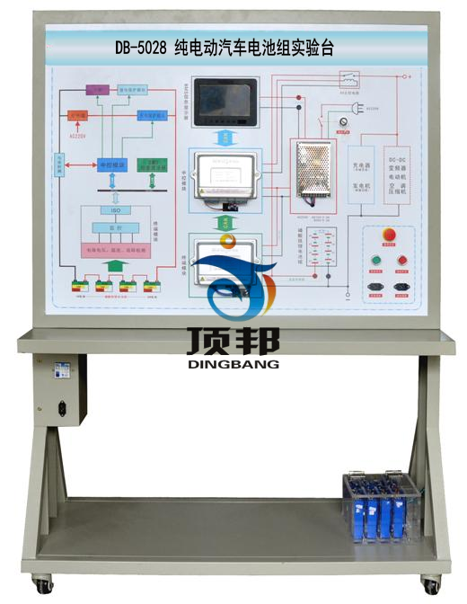 纯电动汽车电池组实验台