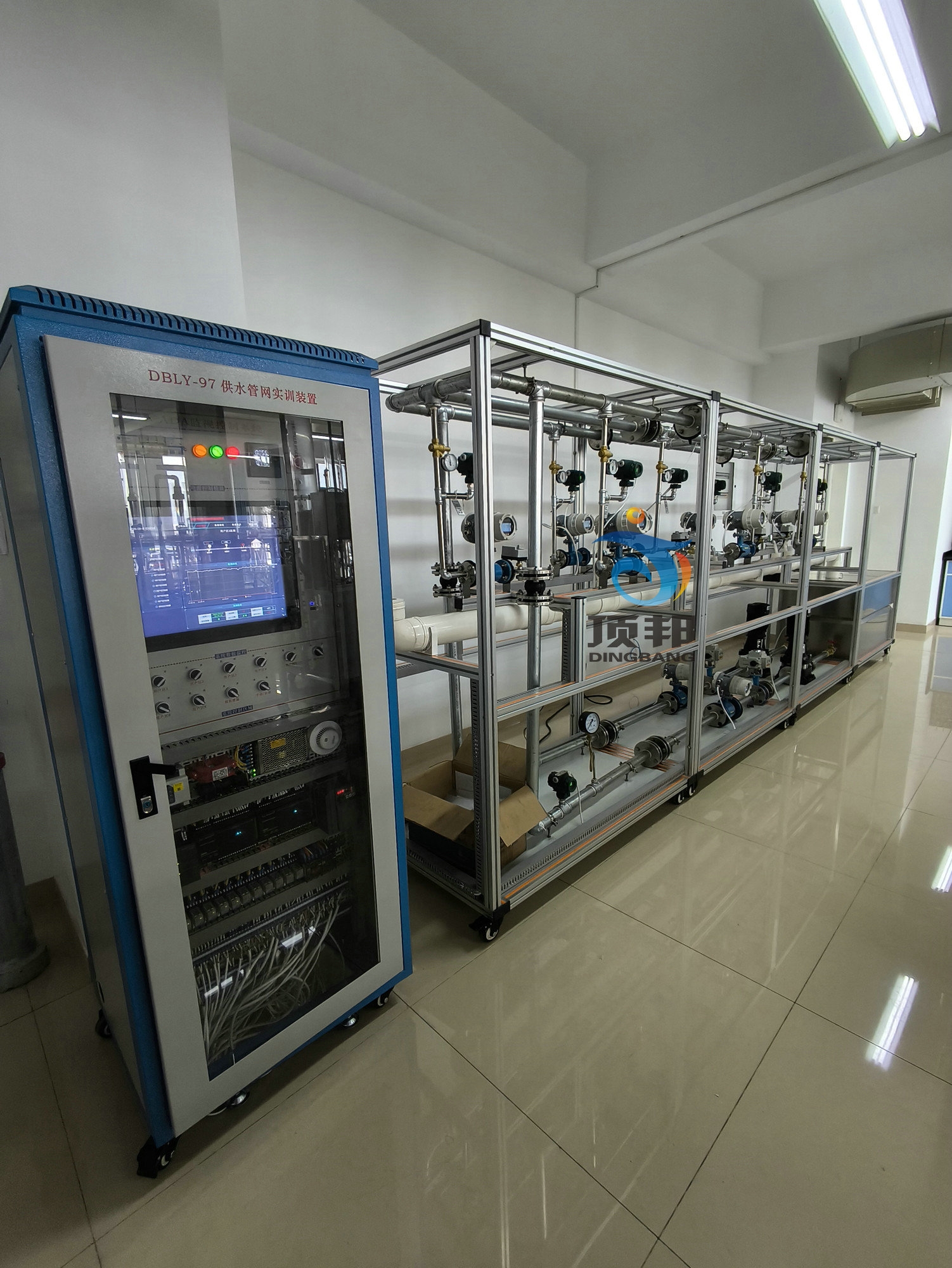 供水管网实训装置(图1) 供水管网实训装置