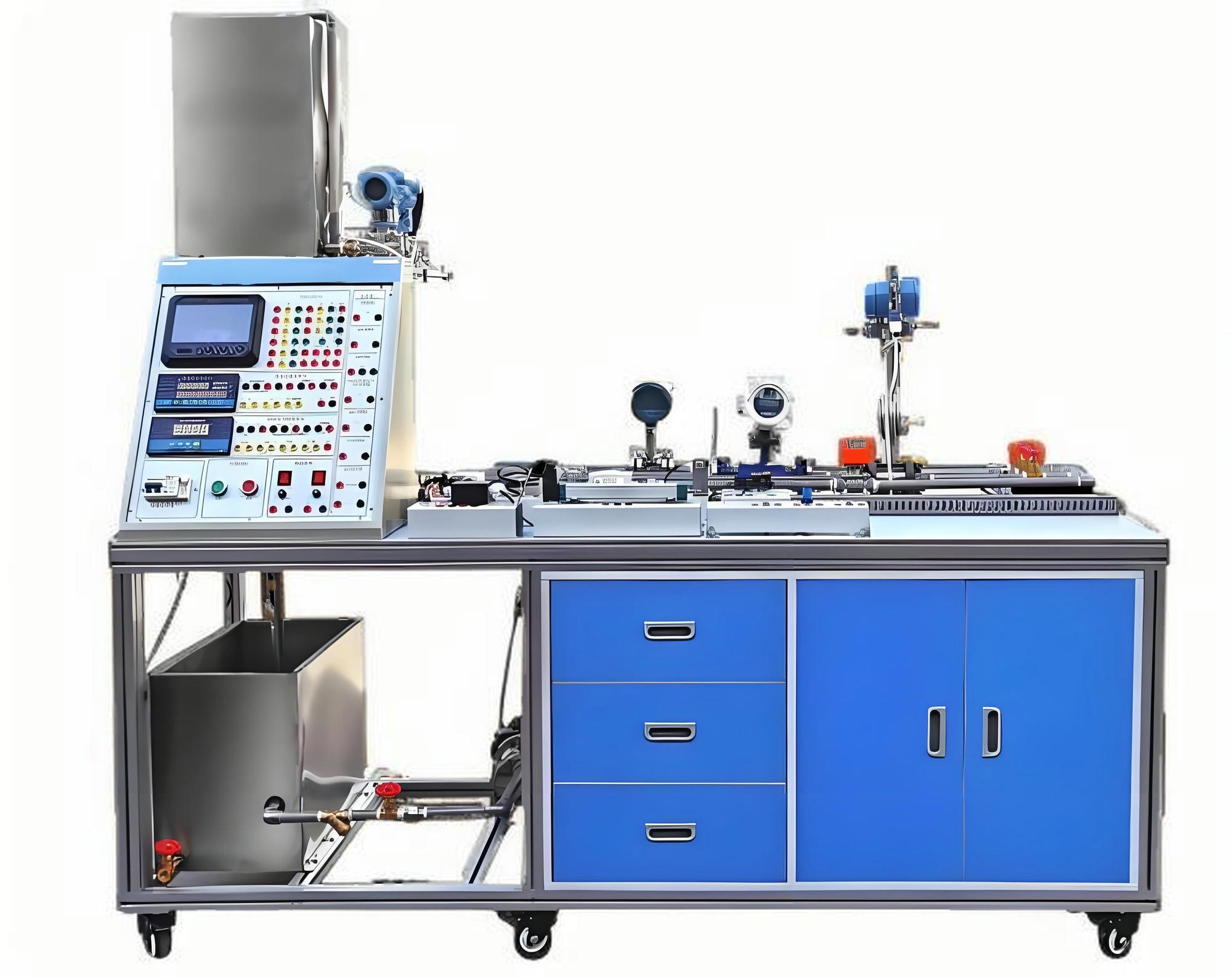 热工仪表过程控制测量实验装置(图1) 热工仪表过程控制测量实验装置