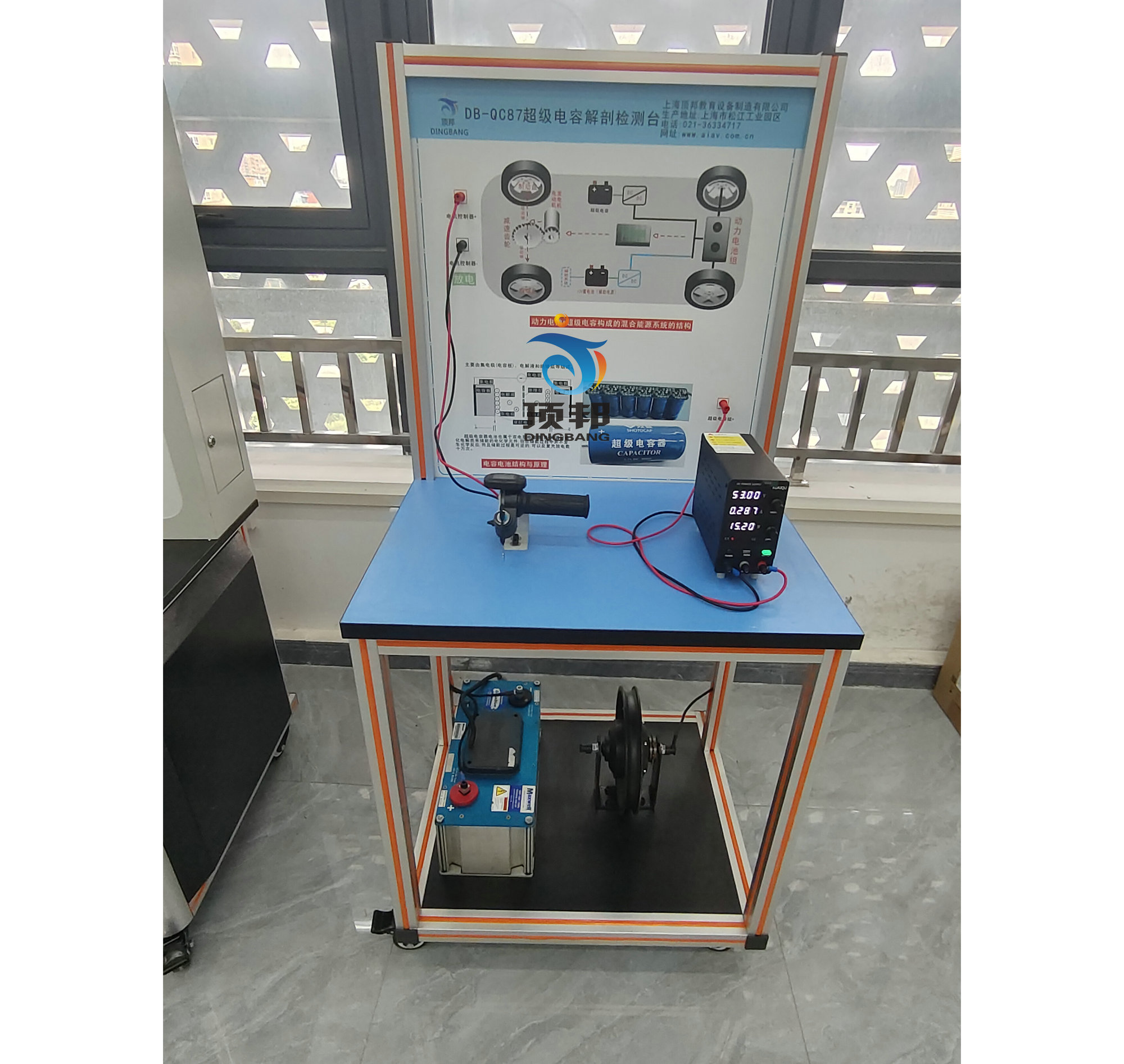 超级电容解剖检测台(图1) 超级电容解剖检测台