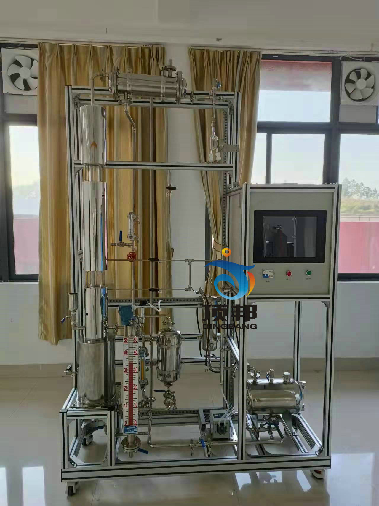 茅台学院精馏、流化床干燥实验装置(图4)