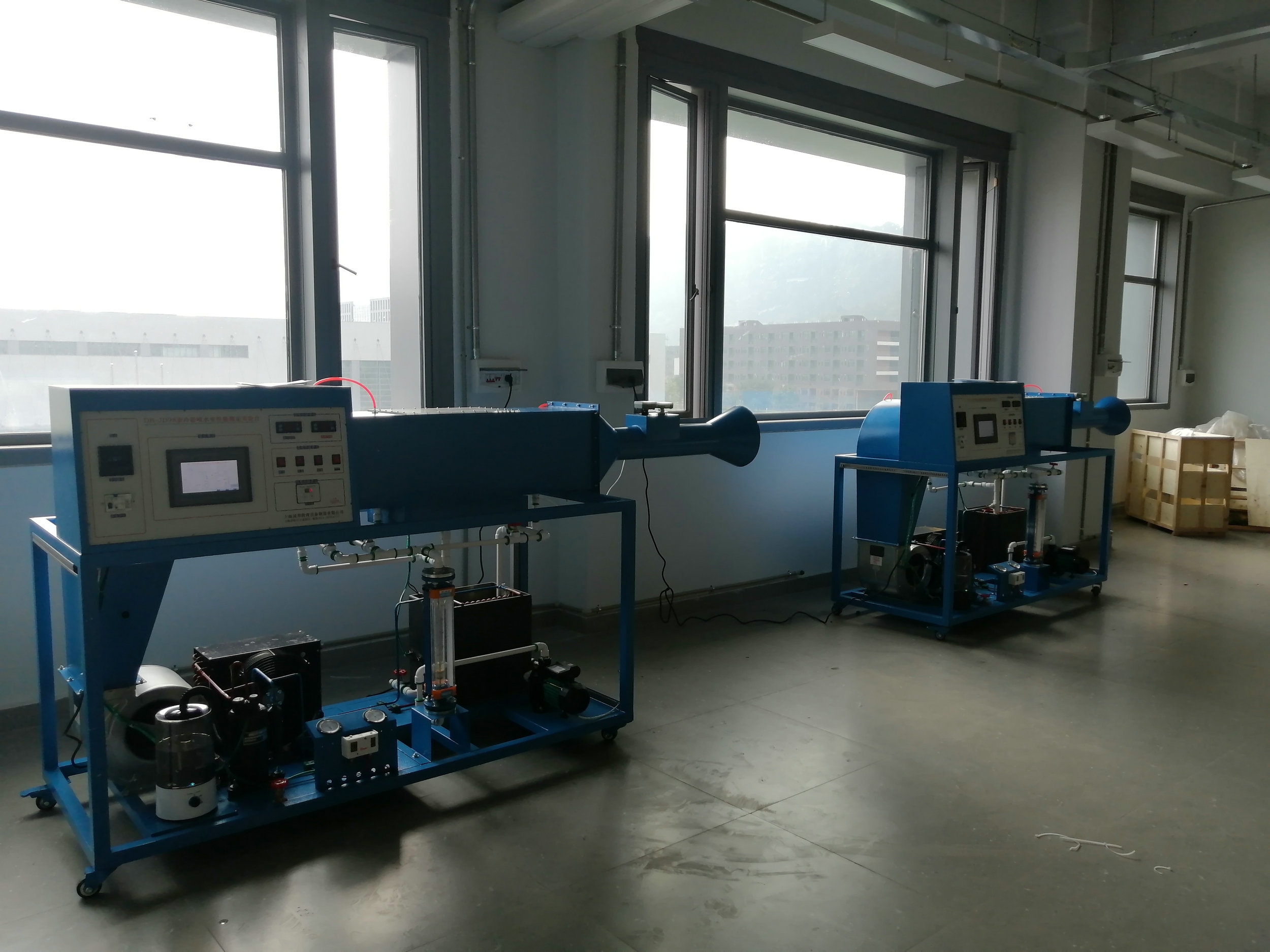 西华大学宜宾校区热工原理、楼宇制冷制热实训室设备(图2)