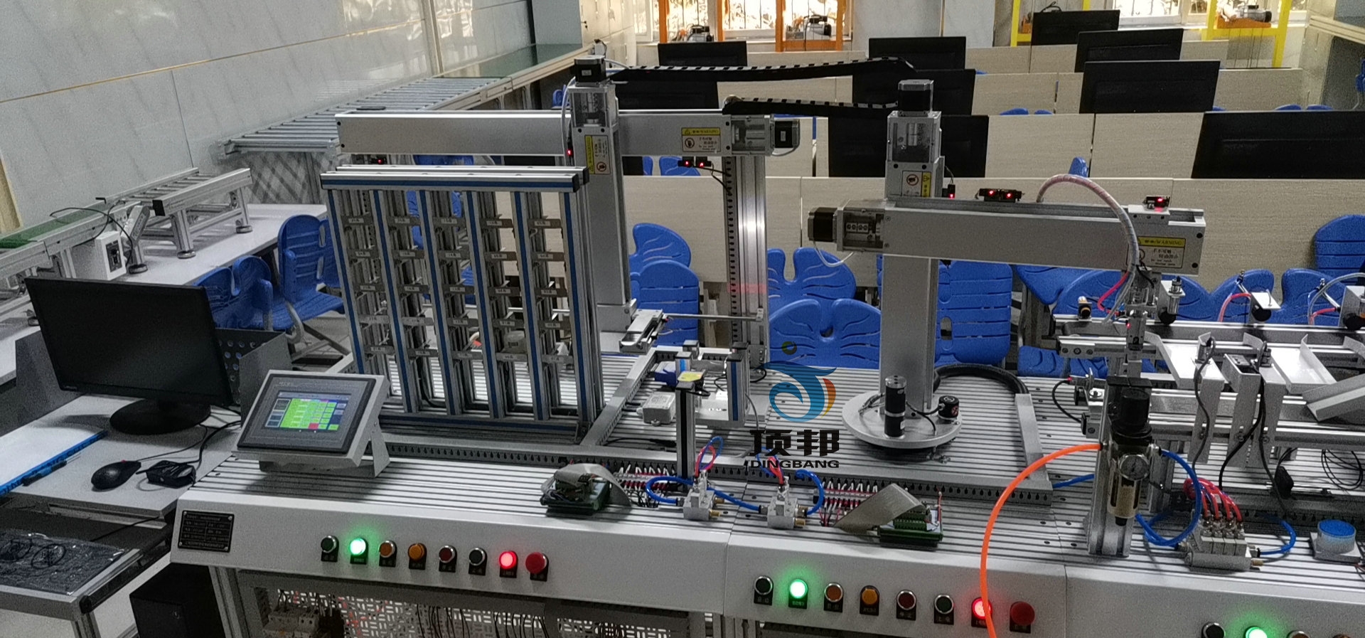 南京华东信息工程技工学校物流仓储、机床实训设备(图2)